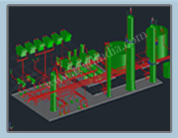 Plant AutoCAD Designing